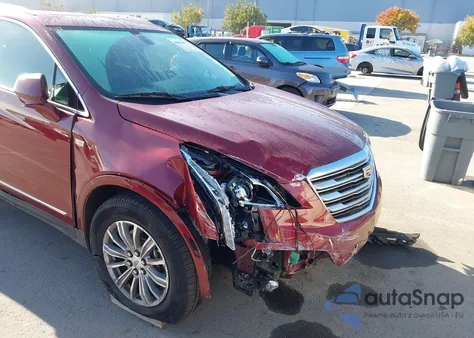 2017 Cadillac Xt5 Luxury из США, поврежденный, VIN 1GYKNBRS4HZ136157